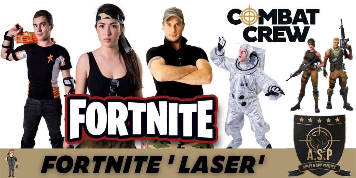 FORTNITE LASER TAG Army and Spy Parties Sydney Commando Childrens Birthday Entertainer