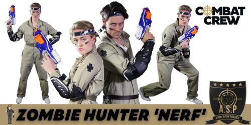 Zombie Hunter NERF Army and Spy Parties Sydney Commando Childrens Birthday Entertainer