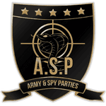 Army and Spy Parties Logo